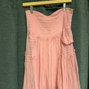 Max studio silk skirt